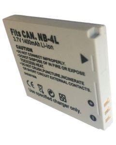 TRX baterie Canon NB-4L - Li-Ion 1400mAh