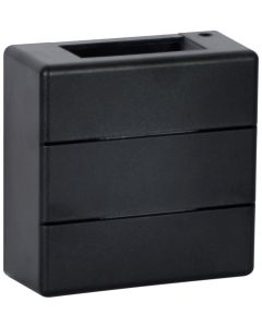 IMMAX LUXLINE venkovní LED nástěnné osvětlení, 6W, 3000K, 240V, IP54, černé