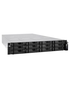 Asustor NAS AS6512RD/RAIL KIT / 12x 2,5"/3,5" SATA III/ Atom C3538 2,1GHz/ 8GB/ 2x1GbE+ 2x2.5GbE/ 4x USB 3.0/ red. zdroj