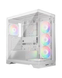 ADATA XPG INVADER X/Midi Tower/Transpar./Bílá