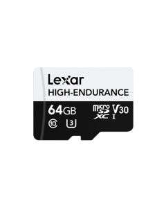Lexar 64GB H-E microSDHC C10 A1