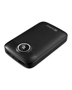 Sandberg SemiSolidState Powerbank 5000 mAh PD20W, kompaktní powerbanka, černá