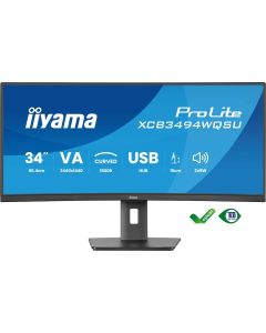 iiyama ProLite/XCB3494WQSU-B1/34"/VA/wQHD/120Hz/0,4ms/Black/3R