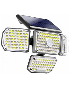 IMMAX CLOVER venkovní solární nástěnné LED osvětlení s PIR čidlem, 5W