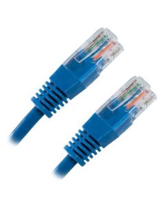 XtendLan Patch kabel Cat6 UTP 0,25m - modrý