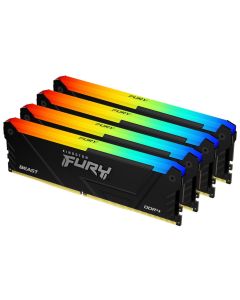 KINGSTON FURY Beast RGB 64GB DDR4 3200MT/s / DIMM / CL16 / KIT 4x 16GB