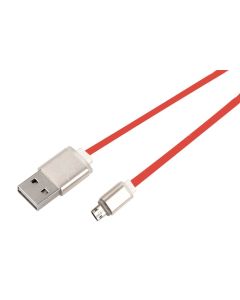 Net-X kabel Micro USB to USB   Nabíjení/Synchronizace, oboustranné konektory - červený