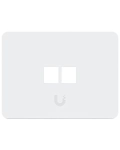 Ubiquiti Universal Paintable 2-Port Keystone Wall Plate Horizontal - Krytka pro keystone zásuvky, 2port, sada 4ks