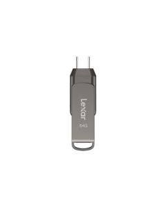 Lexar 64GB D400 Dual Type-C and Type-A USB 3.1