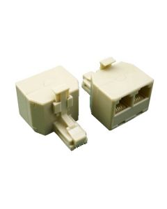 DATACOM Rozdvojka UTP CAT3  3xRJ11 (6p4c-1M/2F)