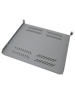 XtendLan Police 400mm, univerzal, 1U, 25kg nosnost, šedá