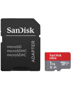 SanDisk Ultra microSDXC 1TB / A1 Class 10 UHS-I / up to 150MB/s / + SD adaptér