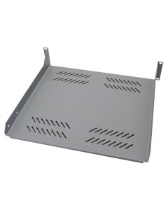 XtendLan Police 400mm, univerzal, 2U, 45kg nosnost, šedá