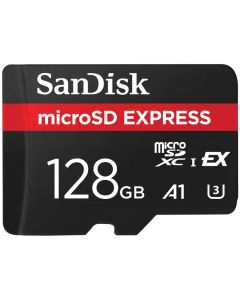 SanDisk microSD Express 128GB / U3 CL10 UHS-I / R:880/ W:480MB/s