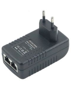XtendLan PoE injektor pasivní 24V/1A, 1000Base-T, do zásuvky