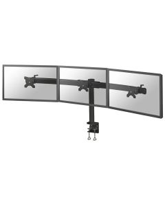 Neomounts FPMA-D700D3/Držák displeje/na stůl/10-27"/svorka/VESA 100X100/nosn. 3x8kg/3 displeje/černý