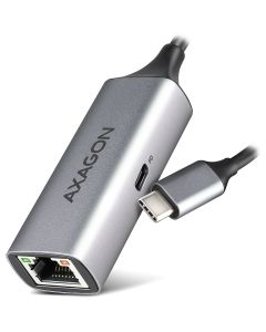 AXAGON adaptér USB-C na GLAN(RJ-45) s PD 100W / ADE-TXPD / USB 3.2 Gen1 / 15cm