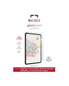 ZAGG Invisible Shield Fusion + Canvas hybrid. sklo iPad Air 4/11 Pro