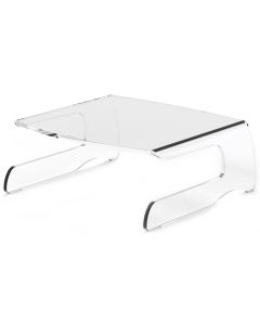 FELLOWES stojan pod monitor Clarity/ 320mm x 105mm x 256mm/ čirý
