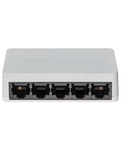 HiLook Powered by HIKVISION switch NS-0505D/ 5x port/ 1000 Mbps RJ45 ports/ 1 Gbps/ Plast