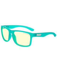 GUNNAR kancelářske/herní brýle INTERCEPT POP EMERALD GREEN * jantarová skla * BLF 65 * GUNNAR focus