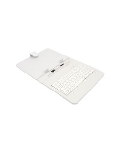 AIREN AiTab Leather Case 2 with USB Keyboard 8" WHITE (CZ/SK/DE/UK/US.. layout)