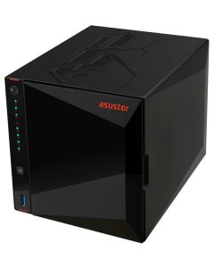 Asustor Nimbustor 4 Gen2  AS5404T 4 Bay NAS, Quad-Core 2.0GHz CPU, Dual 2.5GbE Ports, 4GB DDR4, 4x M.2 SSD Slots