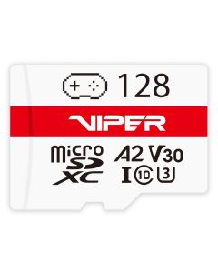PATRIOT Viper 128GB Micro SDXC / UHS-I / U3 / A2 / C10 / V30