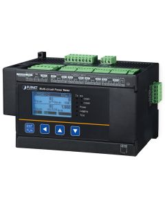 Planet Elektroměr, 5x okruhů, RC/MV 0~333mv, AC 85/264V, DC 100/300V, RS-485 Modbus RTU/TCP, DIN