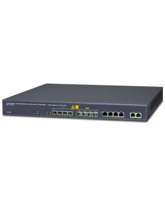 Planet EPL-4000 GEPON OLT, 4x PON 1,25Gb/s, 4xGE, 4x 10G SFP+, 1:64, VLAN, DBA, IGMP, GUI