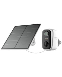 STRONG IP kamera FALKY-2KS/ bateriová/ solár/ Wi-Fi 6/ 3Mpix/ objektiv 3,2mm/ IP65/ duální noční vidění/ microSD/ bílá