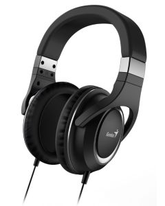 GENIUS headset HS-610/ černý/ 4pin 3,5 mm jack