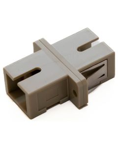 XtendLan SC-SC simplex adapter MM, šedý, do optických rozvaděčů