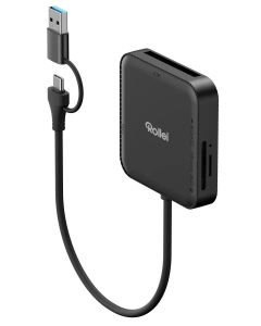 Rollei 4-in-1 Card Reader for SD, CF, MS & microSD
