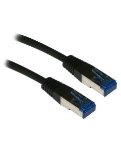 XtendLan Patch kabel Cat6A SFTP LSFRZH 3m - černý
