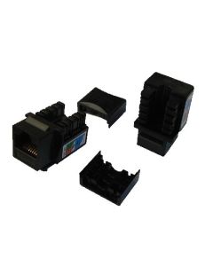 DATACOM Keystone RJ45 UTP CAT5E (DUAL) MINI černý