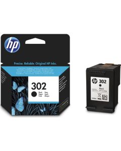 HP inkoustová kazeta 302 černá F6U66AE originál