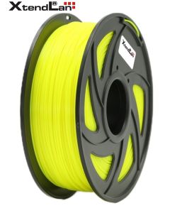 XtendLAN PLA filament 1,75mm zářivě žlutý 1kg