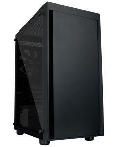 Zalman skříň T3 PLUS / mATX / 2 x 120 mm fan / 2xUSB 2.0 / USB 3.0 / tvrzené sklo / černá