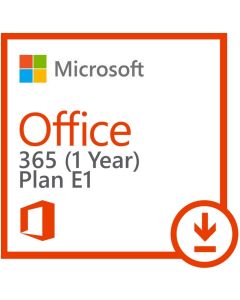 Elektronicky: Microsoft CSP Office 365 E1 předplatné 1 rok, vyúčtování ročně