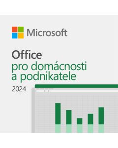 Elektronicky: Microsoft Office pro domácnosti a podnikatele 2024 Czech Medialess - ESD (elektronická) licence