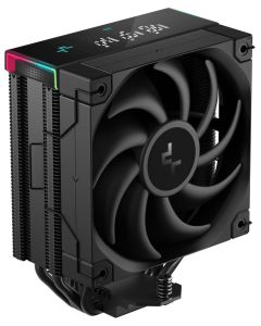 DEEPCOOL chladič AK400 Digital Pro / 120mm fan / 4x heatpipes / PWM / pro Intel i AMD / černý / dig.disp. více hodnot