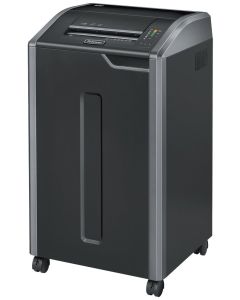 FELLOWES skartovač 425 Ci/ křížový řez 4x30 mm/ objem koše 114 l/ stupeň utajení P-4 (důvěrné)/ černý