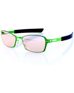 AROZZI herní brýle VISIONE VX-500 Green/ zelenočerné obroučky/ jantarová skla