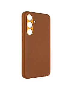 Kryt FIXED MagLeather MagSafe Galaxy S24+, hnědý