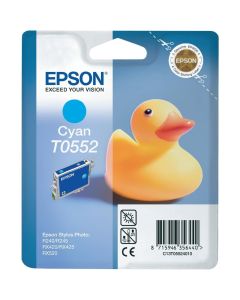 Epson inkoustová náplň/ C13T055240/ Stylus Photo R240/ RX 420/ 425/ 520/ azurová