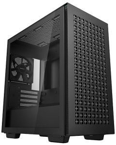 DEEPCOOL skříň CH370 / MiniT/ 120mm fan / 2xUSB 3.0 / černá