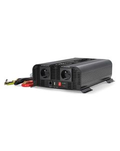 NEDIS měnič napětí/ čistá sinusoida/ 12 V DC/230 V AC 50 Hz/ 2000 W (4000 W špička)/ USB-A / USB-C/ 2x zásuvka typu E