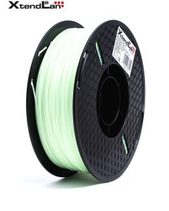 XtendLAN PLA filament 1,75mm svítící zelený 1kg