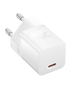 Baseus Rychlonabíječka do sítě GaN5 Mini 30W EU bílá